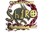 sh1ro (Gold, Champion) | Shanghai 2024 image